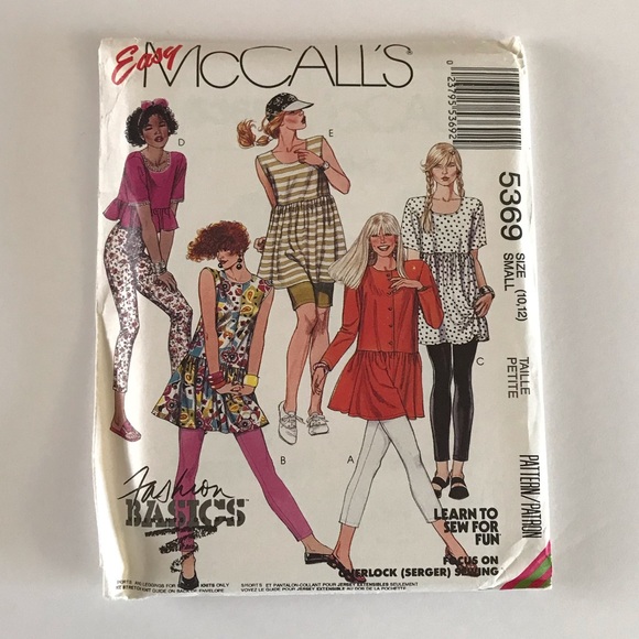 McCall’s Other - 🧵3for12🧵 VTG McCall’s Pattern 5384 Child’s Jumpsuit Dress
